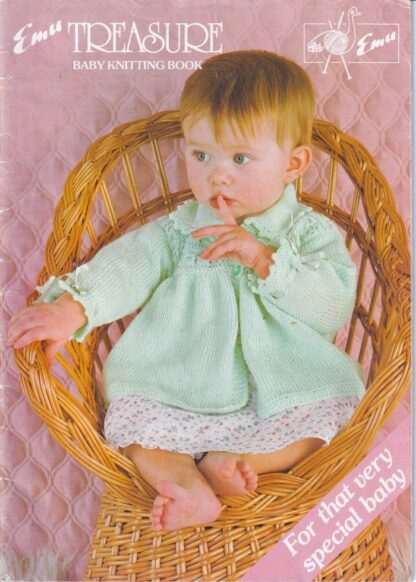 EMU TREASURE VINTAGE BABY KNITTING BOOK