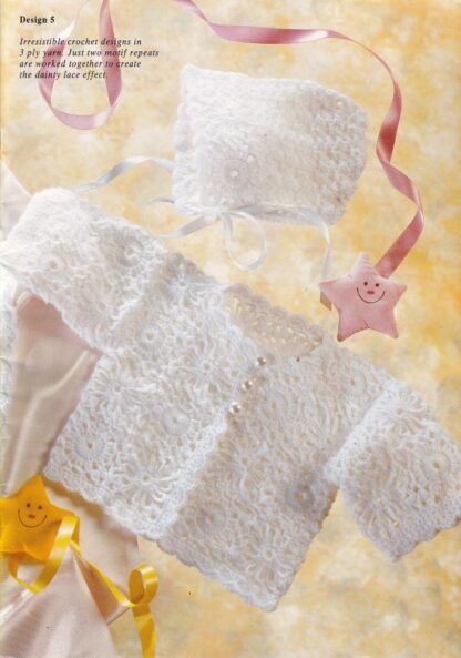 HAYFIELD PRETTY IN PASTELS KNITTING/ CROCHET BOOK 7108 - Image 3
