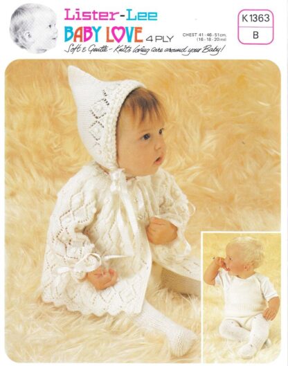LISTER-LEE K1363 KNITTING PATTERN