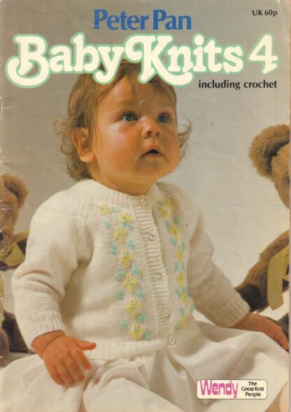 PETER PAN BABY KNITS 4 KNIT/CROCHET BOOK