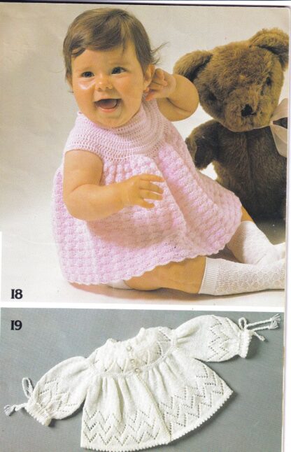 PETER PAN BABY KNITS 4 KNIT/CROCHET BOOK - Image 12