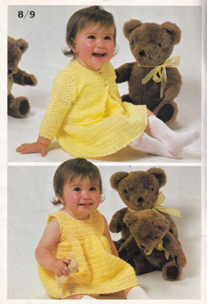 PETER PAN BABY KNITS 4 KNIT/CROCHET BOOK - Image 7