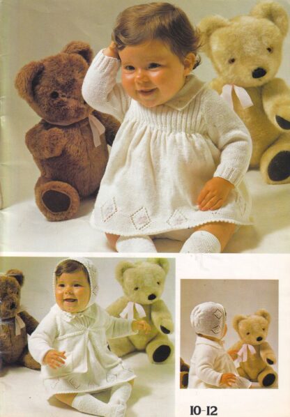 PETER PAN BABY KNITS 4 KNIT/CROCHET BOOK - Image 8
