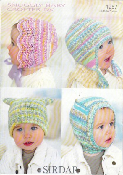 SIRDAR 1257 KNITTING PATTERN