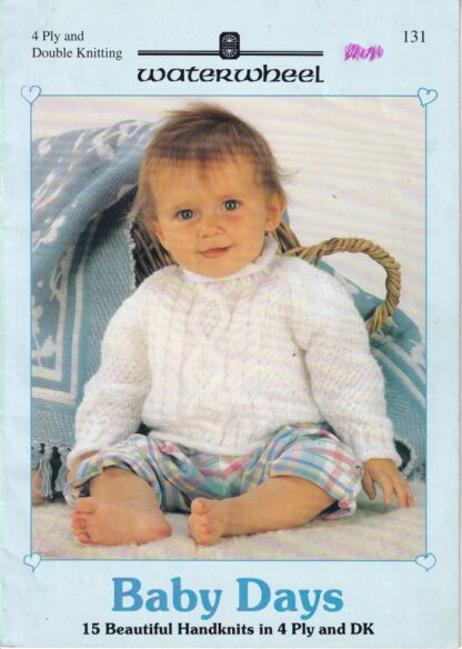 WATERWHEEL BABY DAYS KNITTING BOOK