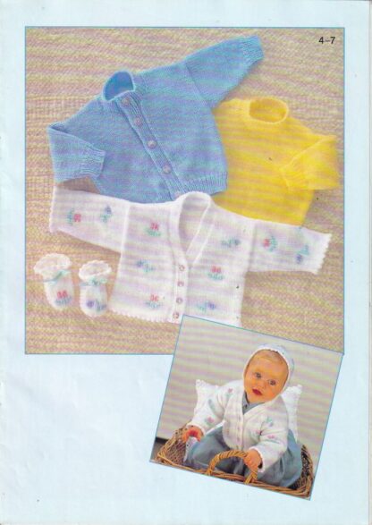 WATERWHEEL BABY DAYS KNITTING BOOK - Image 4