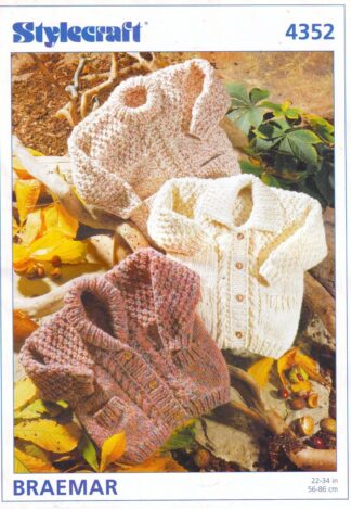 STYLECRAFT 4352 KNITTING PATTERN