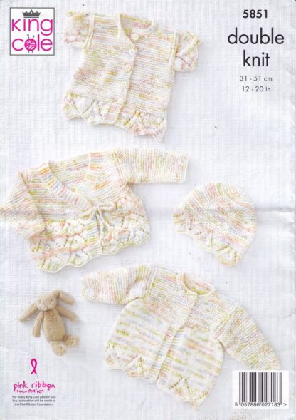 KING COLE 5851 TOY KNITTING PATTERN - Image 2