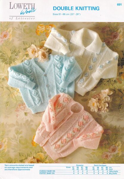 LOWETH 691 KNITTING PATTERN