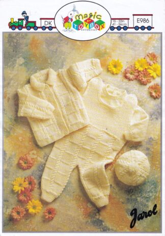 JAROL E986 KNITTING PATTERN