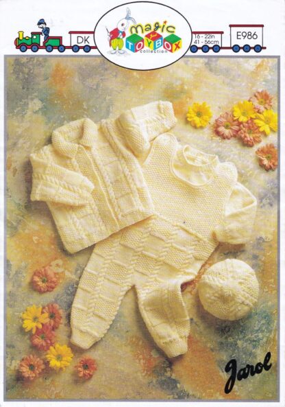 JAROL E986 KNITTING PATTERN