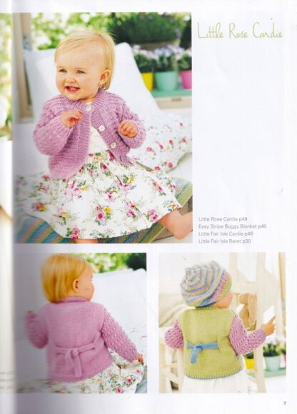 KING COLE BABY KNITTING BOOK 7 - Image 12