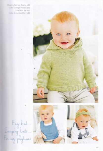 KING COLE BABY KNITTING BOOK 7 - Image 9