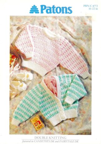 PATONS 4772 KNITTING PATTERN