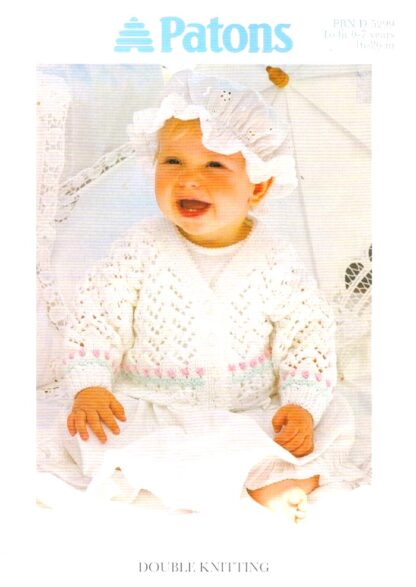 PATONS 5299 KNITTING PATTERN