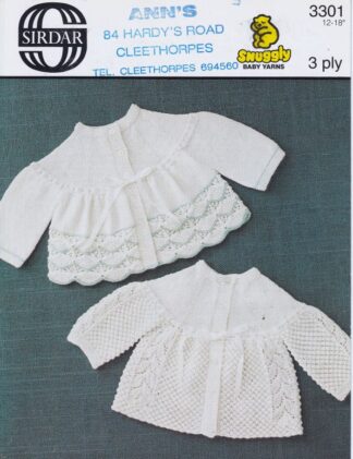 SIRDAR 3301 KNITTING PATTERN
