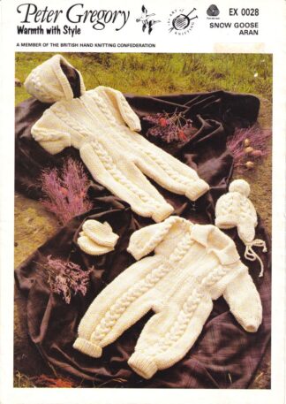 PETER GREGORY EX0028 KNITTING PATTERN