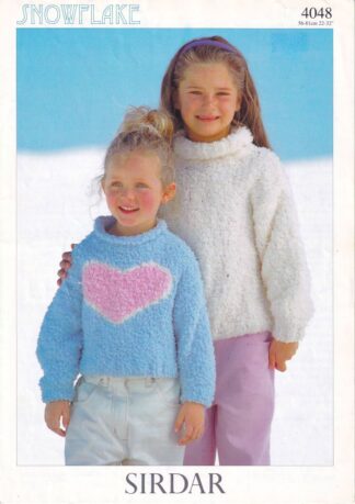 SIRDAR 4048 KNITTING PATTERN