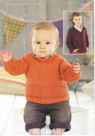 SIRDAR 4583 KNITTING PATTERN