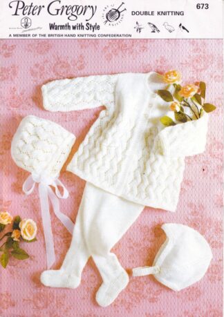 PETER GREGORY 673 KNITTING PATTERN