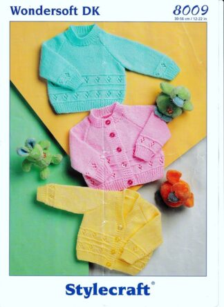STYLECRAFT 8009 KNITTING PATTERN