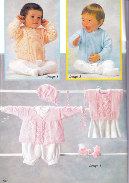 HAYFIELD BABY FLAIR KNITTING BOOK - Image 4