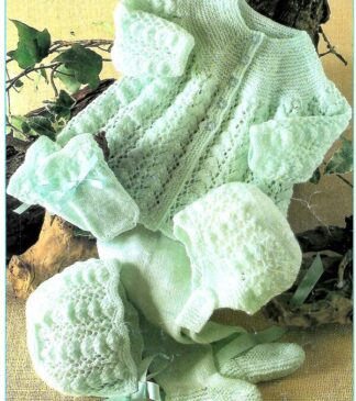 LITTLEWOODS 1076 KNITTING PATTERN