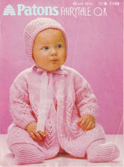 PATONS 7109 VINTAGE KNITTING PATTERN