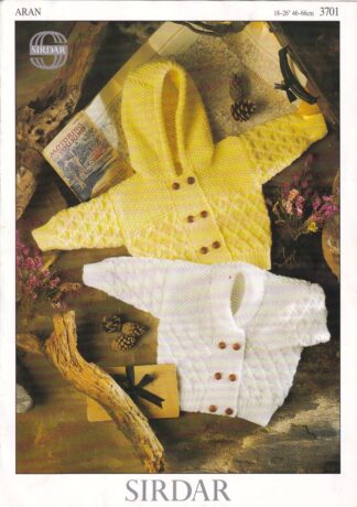 SIRDAR 3701 KNITTING PATTERN