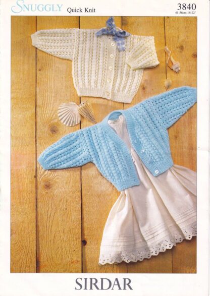 SIRDAR 3840 KNITTING PATTERN