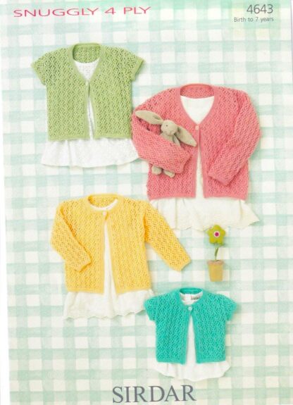 SIRDAR 4643 KNITTING PATTERN