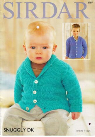 SIRDAR 4707 KNITTING PATTERN