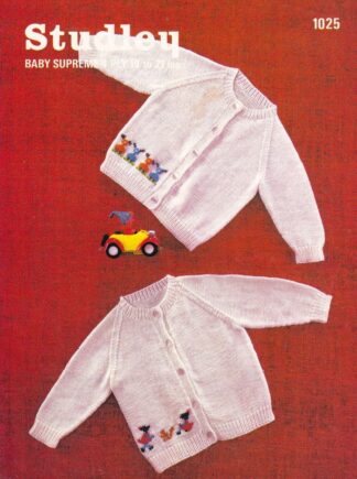 STUDLEY 1025 VINTAGE KNITTING PATTERN