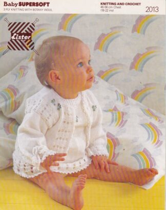 LISTER 2013 VINTAGE KNITTING/ CROCHET PATTERN