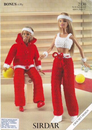 SIRDAR 2130 DOLL CROCHET PATTERN