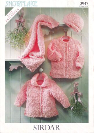 SIRDAR 3947 KNITTING PATTERN