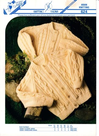 TEDDY 624 KNITTING PATTERN