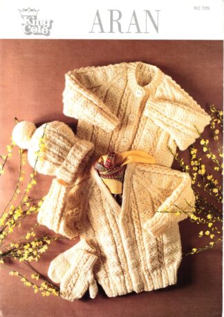 KING COLE 725 KNITTING PATTERN