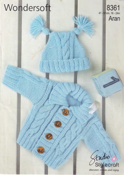 STYLECRAFT 8361 KNITTING PATTERN
