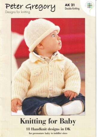 PETER GREGORY KNITTING FOR BABY BOOK AK21