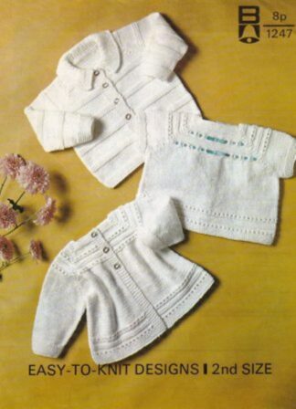 BELLMANS 1247 VINTAGE KNITTING PATTERN