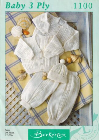 BERKETEX 1100 KNITTING PATTERN