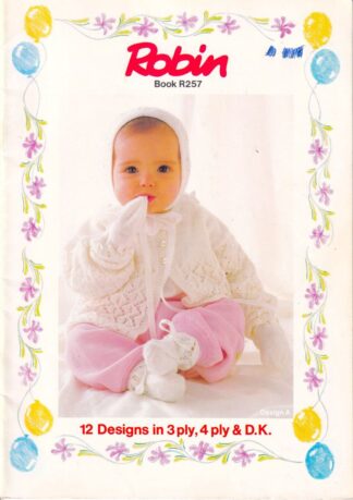 ROBIN R257 KNITTING BOOK