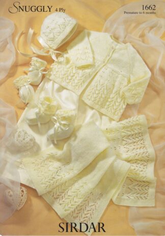 SIRDAR 1662 KNITTING PATTERN
