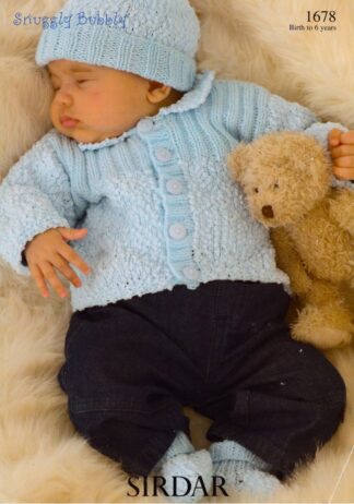 SIRDAR 1678 KNITTING PATTERN