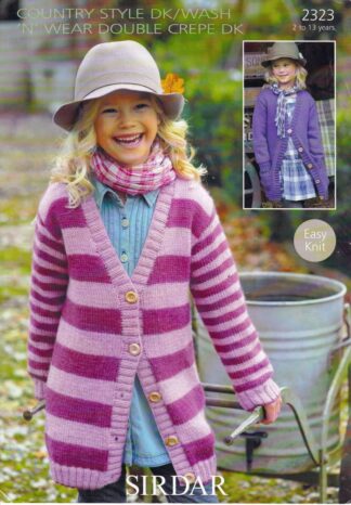 SIRDAR 2323 KNITTING PATTERN