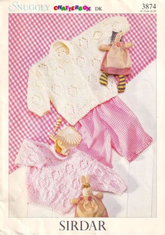 SIRDAR 3874 KNITTING PATTERN