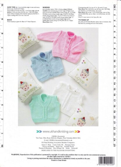 UKHKA 122 NEW KNITTING PATTERN - Image 2