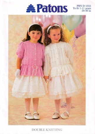PATONS 5355 KNITTING PATTERN