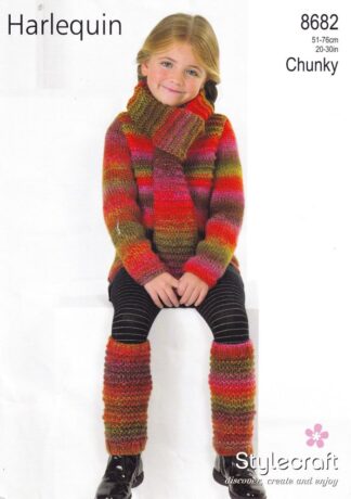 STYLECRAFT 8682 KNITTING PATTERN
